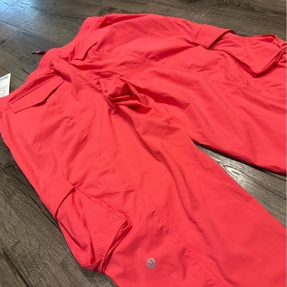 Lululemon Dance Studio Pants Relaxed Fit Mid Rise Cargo Jogger Glaze Pink Size M - Picture 5 of 10